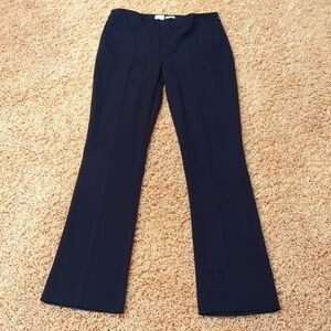 Straight Leg Navy Blue Dress Pants (size 2)